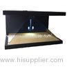 Luxury Showcase , 42 Inch Hologram Pyramid 3D Display Box with Adjustable LED Light