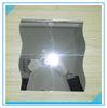 Cosmetic 6mm Processed Mirror Glass Cut To Size , Rectangular Oval Mirror