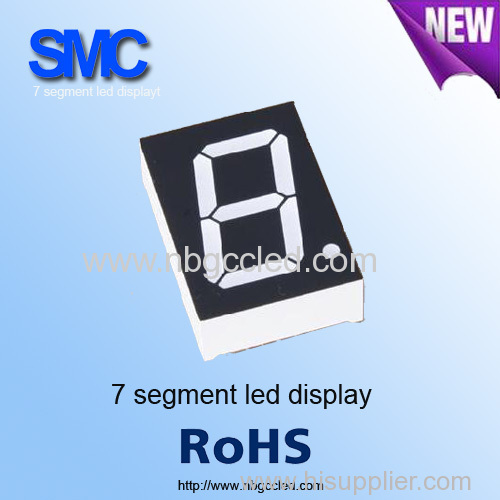 7 Segment LED display 0.36inch 1 digits