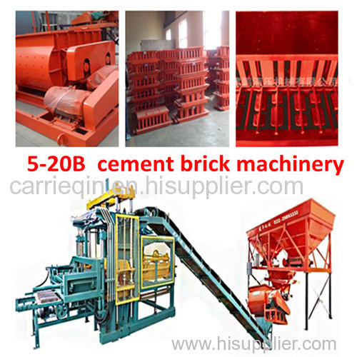 India Cement Brick Making Machinery seller