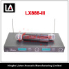 Professional dual vhf wireless microphone LX88 - III