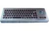 military backlight pc keyboards with trackball , desk top keyboard