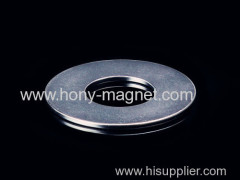 Super Strong Sintered Ring Shape Zinc Plating NdFeB Magnet