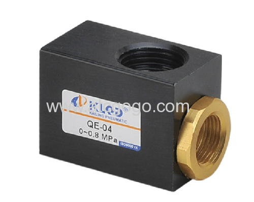 Pneumatic quick air vent valve 1/8 1/4 aluminum alloy exhaust control valve 3/8 1/2