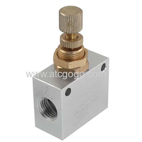 Pneumatic quick air vent valve 1/8 1/4 aluminum alloy exhaust control valve 3/8 1/2