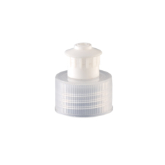 Φ28/410 pp plastic push and pull cap for bottles