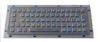 64 keys lluminated industrial stainless steel PC keyboard