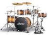 Professional Lacquered Birch Wood 7 Piece Adult Drum Set With Remo Drumhead