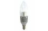 7W Bent Tip Candle Light Bulbs Frosted For Led Crystal Light , 360Beam Angle