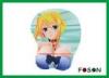 Japanese Girl Sexy Breast Mouse Pad with Wrist Rests