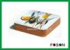 Wooden CMYK Printing Drink Coasters For Promotion CE / SGS Approval