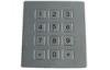 IP65 dynamic rated vandal proof Vending Machine Keypad with electronic controller with 12 keys