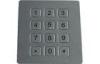 IP65 dynamic rated vandal proof Vending Machine Keypad/simple dot matrix keypad with 12-key