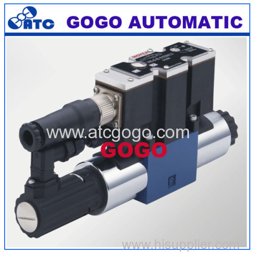 Directly operated proportional directional valve