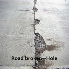 Rapid concrete road phohole repair materials