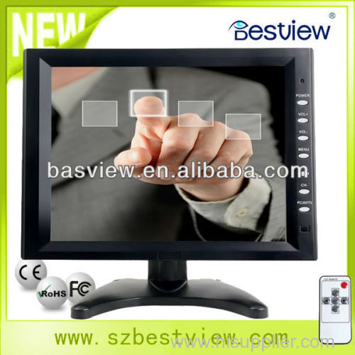 10.2 inch Square Screen LCD monitor with BNC input 