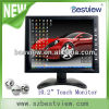 10.2 inch 4 wire resistive touch screen monitor