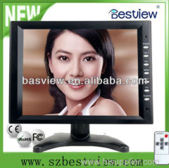10.2 inch 4 wire resistive touch screen monitor