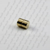 Small Cylinder NdFeB Magnet gold plated