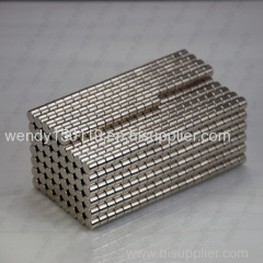 D3 x 2.5mm Customized Excellent Hard Permanent Disk Magnets
