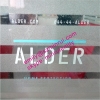 Good printing quality of self adhesive transparent clear vinyl stickers for windows or glasses with white and any color