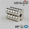 1/8 &quot; x 1/4 &quot; Ni plated magnet prices neodymium high quality