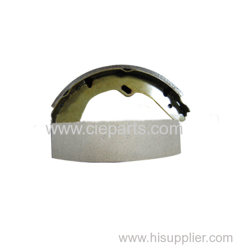 non-asbestos brake shoe with high quality friciton material used for making the pick-up stop moving
