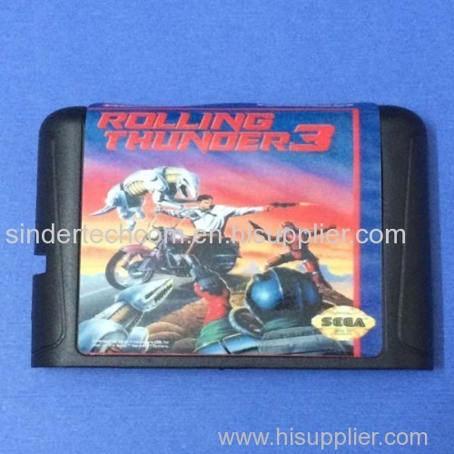 Rolling Thunder 3 MD Game Cartridge 16 Bit Game Card For Sega Mega Drive / Genesis