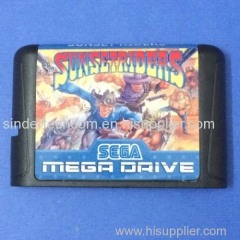 Sunsetriders MD Game Cartridge 16 Bit Game Card For Sega Mega Drive / Genesis