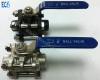 Stainless Steel 3 PC Welded Ball Valve