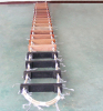 SOLAS approved Wooden Embarkation Rope Ladder with Rubber Plates/Marine Embarkation Rope Ladder