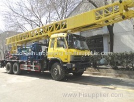 truck mounted directional and reverse drilling rig
