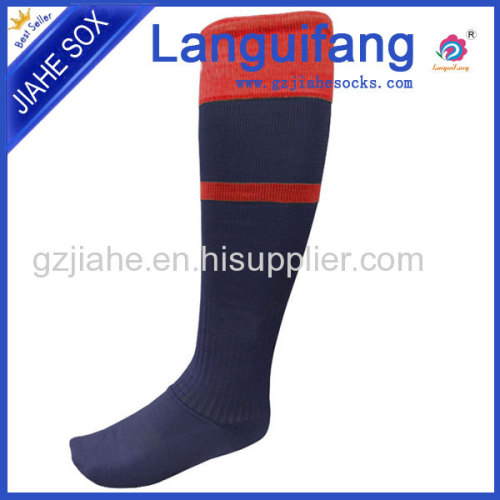 high quality half calf soccer men football sock