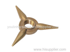 OEM brass triangle parts