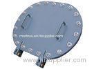 Fireproof Type C Marine Manhole Cover , Steel Hatch Cover for Boats