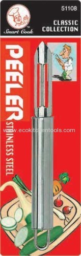 Stainless Steel Peeler (S.S. round handle) 