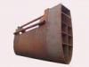 Marine Casting Parts Carbon Steel / Low Alloy Steel Rudder Horn