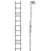 Anti-corrosive Marine Draft Ladder , Boat Boarding Ladders Surface Oxidated