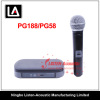 Professional Single Channel UHF Wireless Microphone PG188-PG58