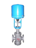 Double seat control valve