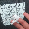 Custom Eco-friendly D3 model destructible adhesive vinyl label papers