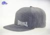 Men Denim Grey Snapback Baseball Caps and Hats With Embroidery Logo