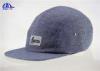 Flat Short Brim Print Customized 5 Panel Snapback Camp Caps and Hats for Boys