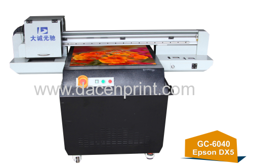 6040 small format uv flatbed printer, A3 size small format uv flatbed printer