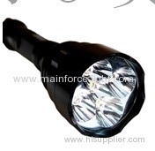 Led unique waterproof and high-power flashlight