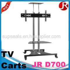 TV Stand TV Cart / Plasma LCD TV Trolley Stand / Mobile TV Stand with Wheels