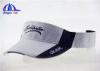 Custom 100% Polyester Woven Running Sun Visor Hats With Embroidery Logo