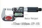 75mm - 100mm Outside Electronic Micrometer With data output DIN40050