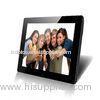 High Resolution Remote Control LCD Digital Photo Frame 12 Inch with Temper Glass