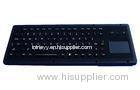 IP65 Vandal Proof Heavy Metal Keyboard Black For Military , 85 Keys